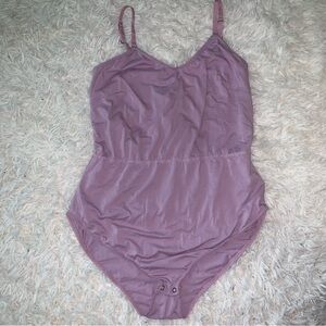 NICO organic cotton plant dyed bodysuit onesie Gwen Teddy - Mauve